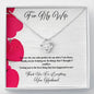 Love Knot Necklace - Red Hearts - 247Wish4You