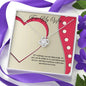 Love Knot Necklace - Red Ribbon - 247Wish4You