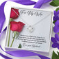 Love Knot Necklace - Red Rose - 247Wish4You