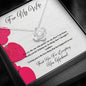 Love Knot Necklace - Red Hearts - 247Wish4You