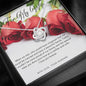Love Knot Necklace - Red Roses - 247Wish4You