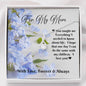 Alluring Beauty Necklace - Blue Flowers - 247Wish4You