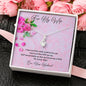 Seductive Beauty Necklace - Pink Flowers - 247Wish4You