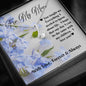 Alluring Beauty Necklace - Blue Flowers - 247Wish4You
