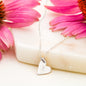Sweetest Hearts Necklace in 18K Gold or Sterling Silver - "Like a Diamond" - 247Wish4You