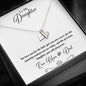 Sweetest Hearts Necklace in 18K Gold or Sterling Silver - "Our Little Girl" - 247Wish4You