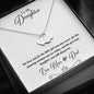 Sweetest Hearts Necklace in 18K Gold or Sterling Silver - "Our Little Girl" - 247Wish4You