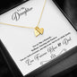 Sweetest Hearts Necklace in 18K Gold or Sterling Silver - "Like a Diamond" - 247Wish4You