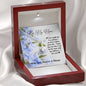 Alluring Beauty Necklace - Blue Flowers - 247Wish4You