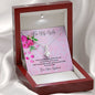 Seductive Beauty Necklace - Pink Flowers - 247Wish4You