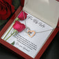 Intertwined Hearts - Red Rose - 247Wish4You