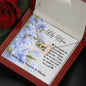 Intertwined Hearts - Blue Flowers - 247Wish4You