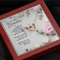Intertwined Hearts - White & Pink Roses - 247Wish4You