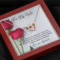 Intertwined Hearts - Red Rose - 247Wish4You