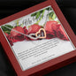 Intertwined Hearts - Red Roses - 247Wish4You