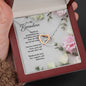 Intertwined Hearts - White & Pink Roses - 247Wish4You