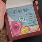 Intertwined Hearts - Pink & Yellow Roses - 247Wish4You