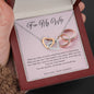 Intertwined Hearts - Pink Wedding Rings - 247Wish4You