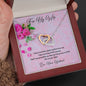 Intertwined Hearts - Pink Flowers - 247Wish4You