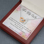 Intertwined Hearts - Pink Floral - 247Wish4You