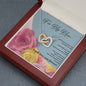 Intertwined Hearts - Pink & Yellow Roses - 247Wish4You