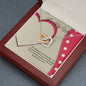 Intertwined Hearts - Red Ribbon - 247Wish4You