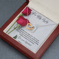 Intertwined Hearts - Red Rose - 247Wish4You