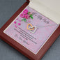 Intertwined Hearts - Pink Flowers - 247Wish4You