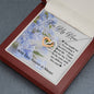 Intertwined Hearts - Blue Flowers - 247Wish4You