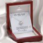 Love Knot Necklace - Wedding Rings - 247Wish4You