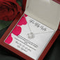 Love Knot Necklace - Red Hearts - 247Wish4You