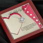 Love Knot Necklace - Red Ribbon - 247Wish4You
