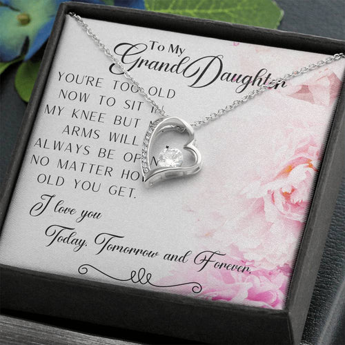 Eternal Love Necklace  - Today, Tomorrow & Forever Love - 247Wish4You