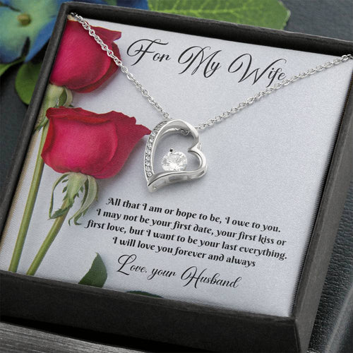 Eternal Love Necklace  - Red Rose - 247Wish4You