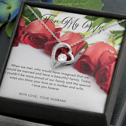 Eternal Love Necklace - Red Roses - 247Wish4You