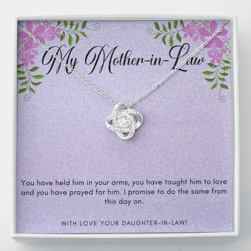Love Knot Necklace - Mother-in-Law - 247Wish4You