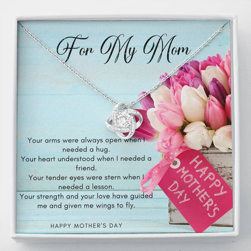 Love Knot Necklace - A Gift for Mother's Day - 247Wish4You